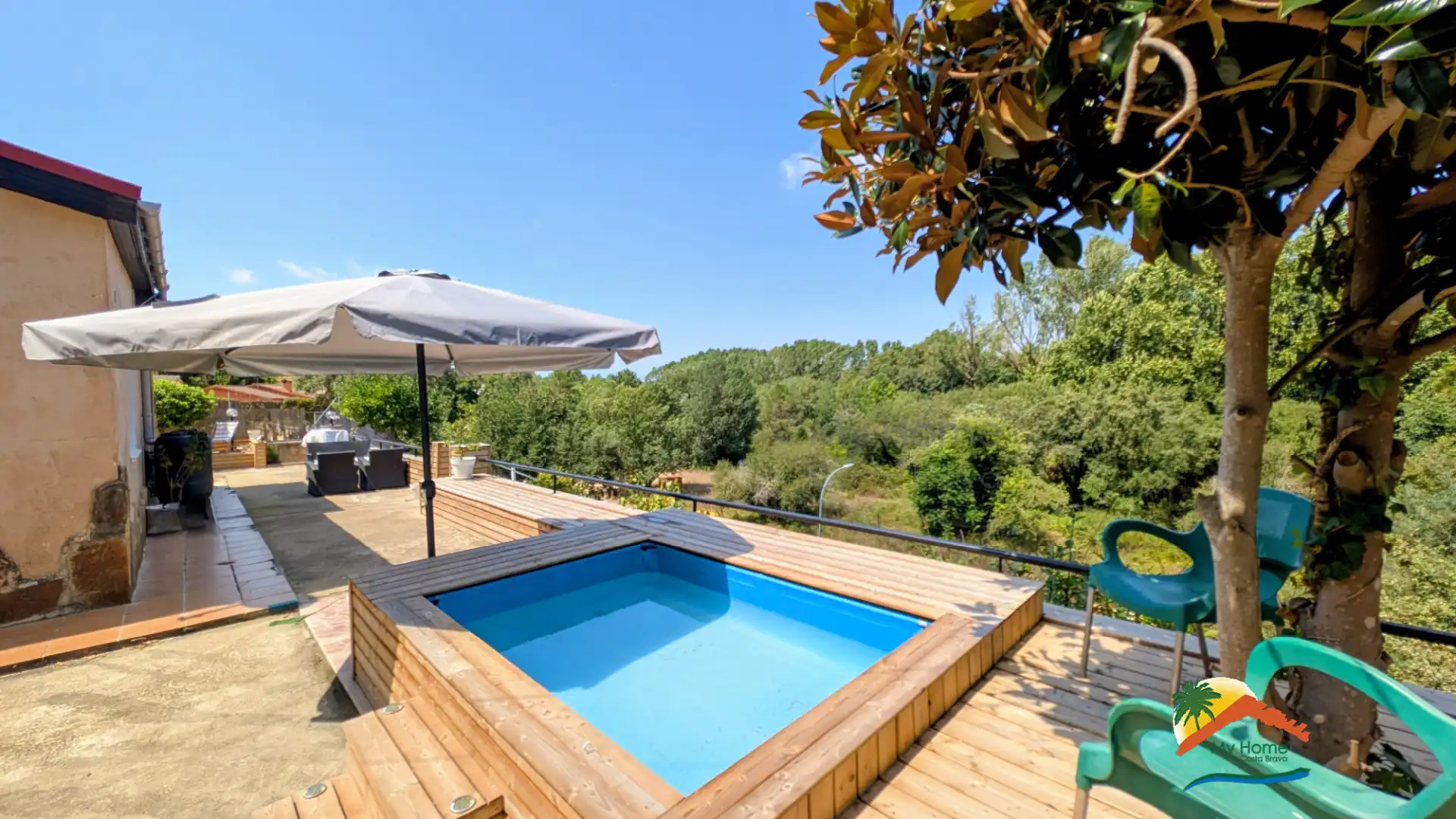Piscina de Casa o chalet en venta en Vidreres con Calefacción, Jardín privado y Trastero