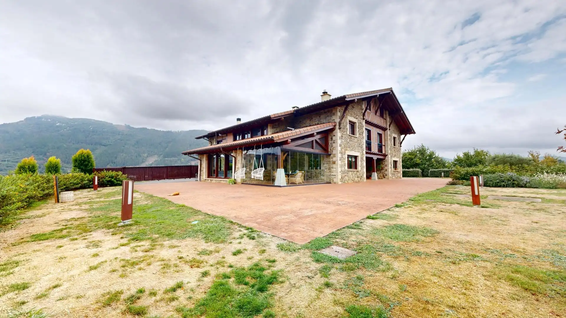 Casa a schiera con terrazza in vendita a Calle Barrio Ilunzar, imagen 3