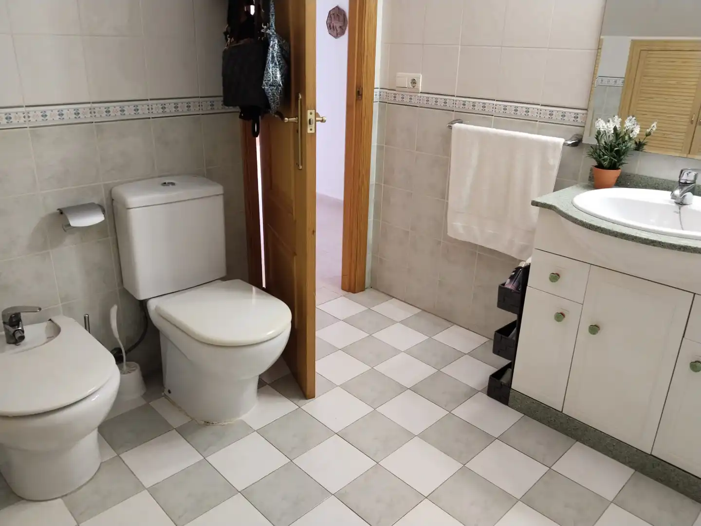 Baño de Dúplex en venta en Gandia con Aire acondicionado, Trastero y Amueblado