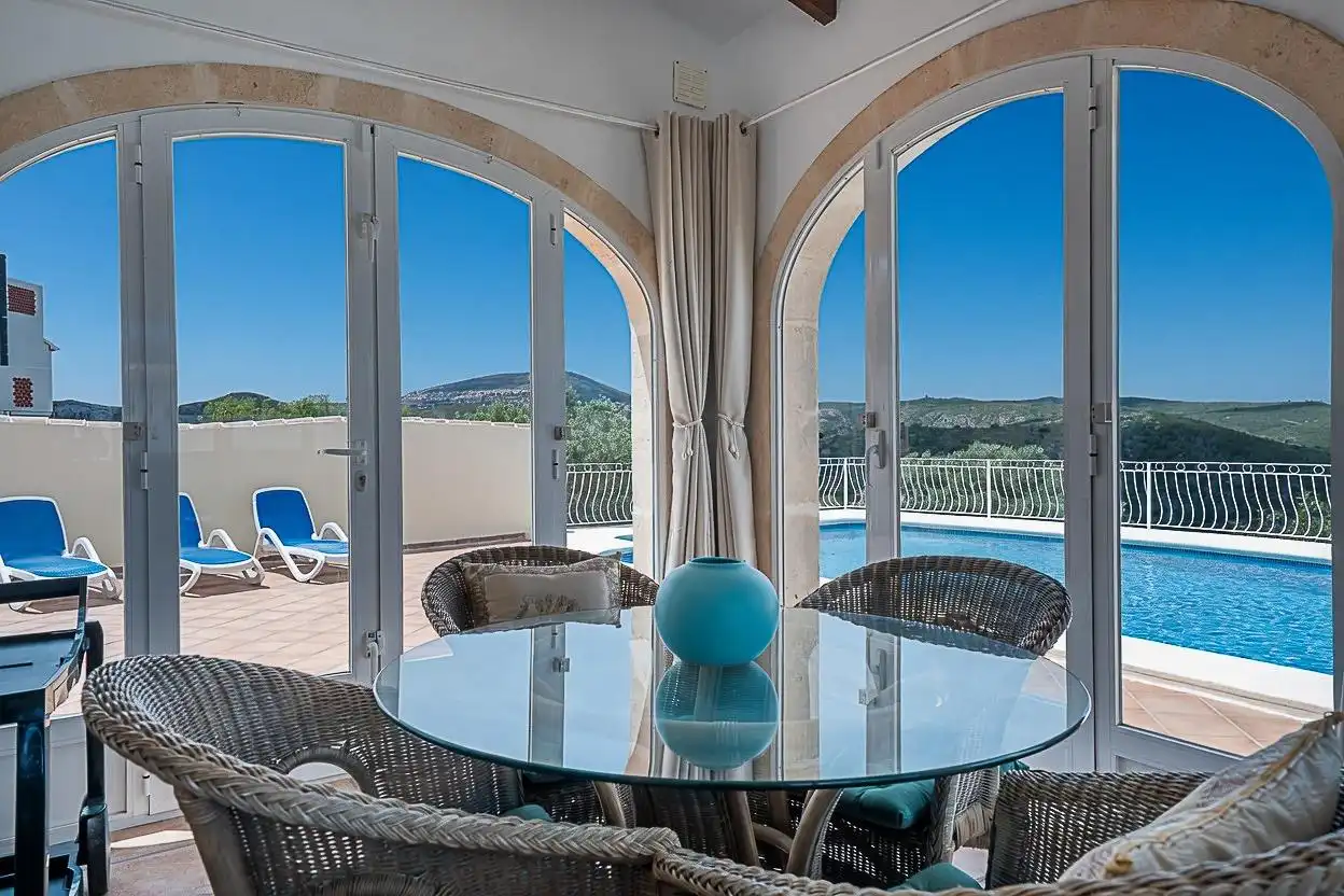 Terrace of Houses for sale in Jávea / Xàbia  with Air Conditioner, Heating and Private garden