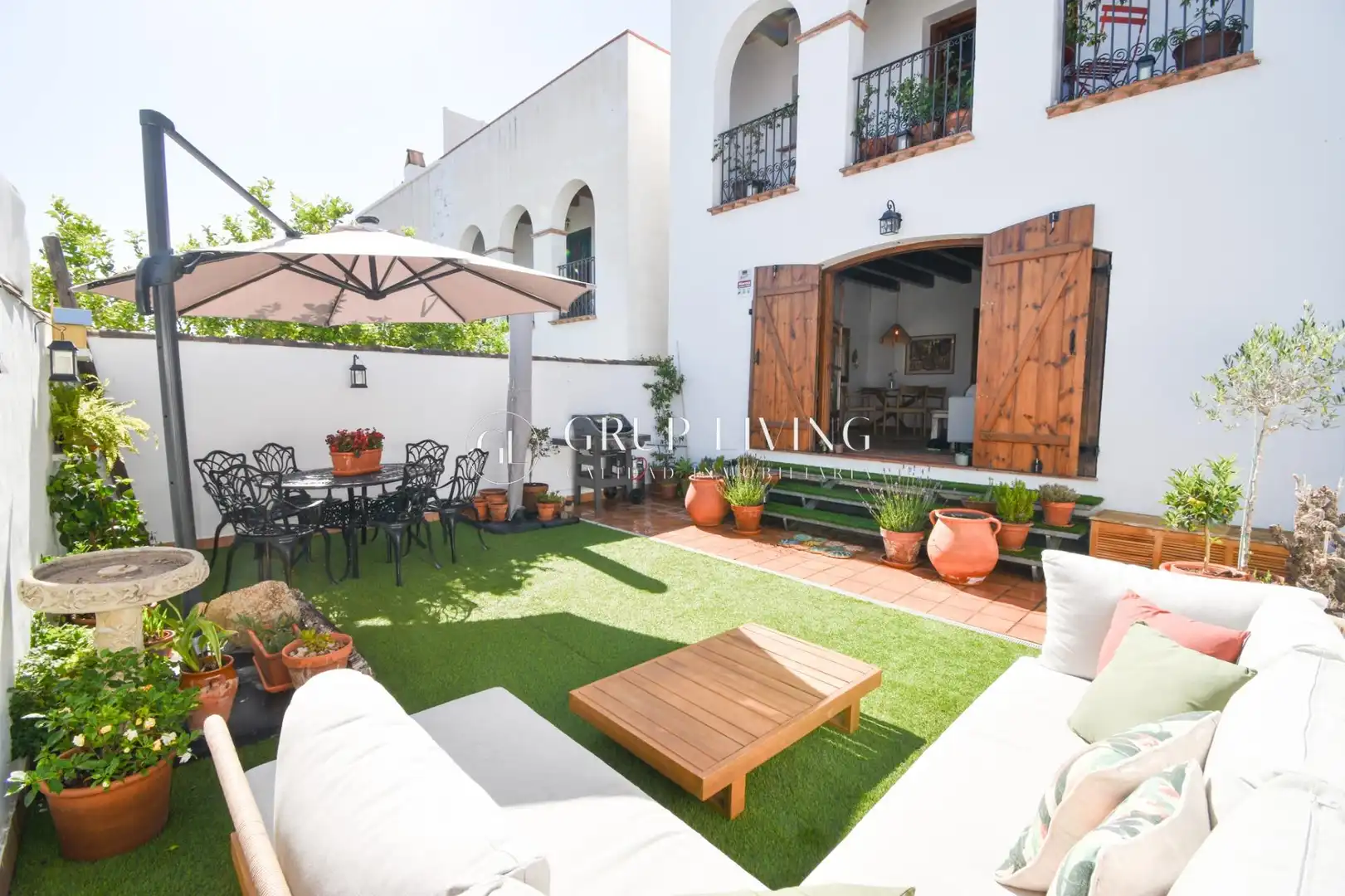 Terrassa de Casa o xalet de lloguer en Sant Pere de Ribes amb Jardí privat i Terrassa