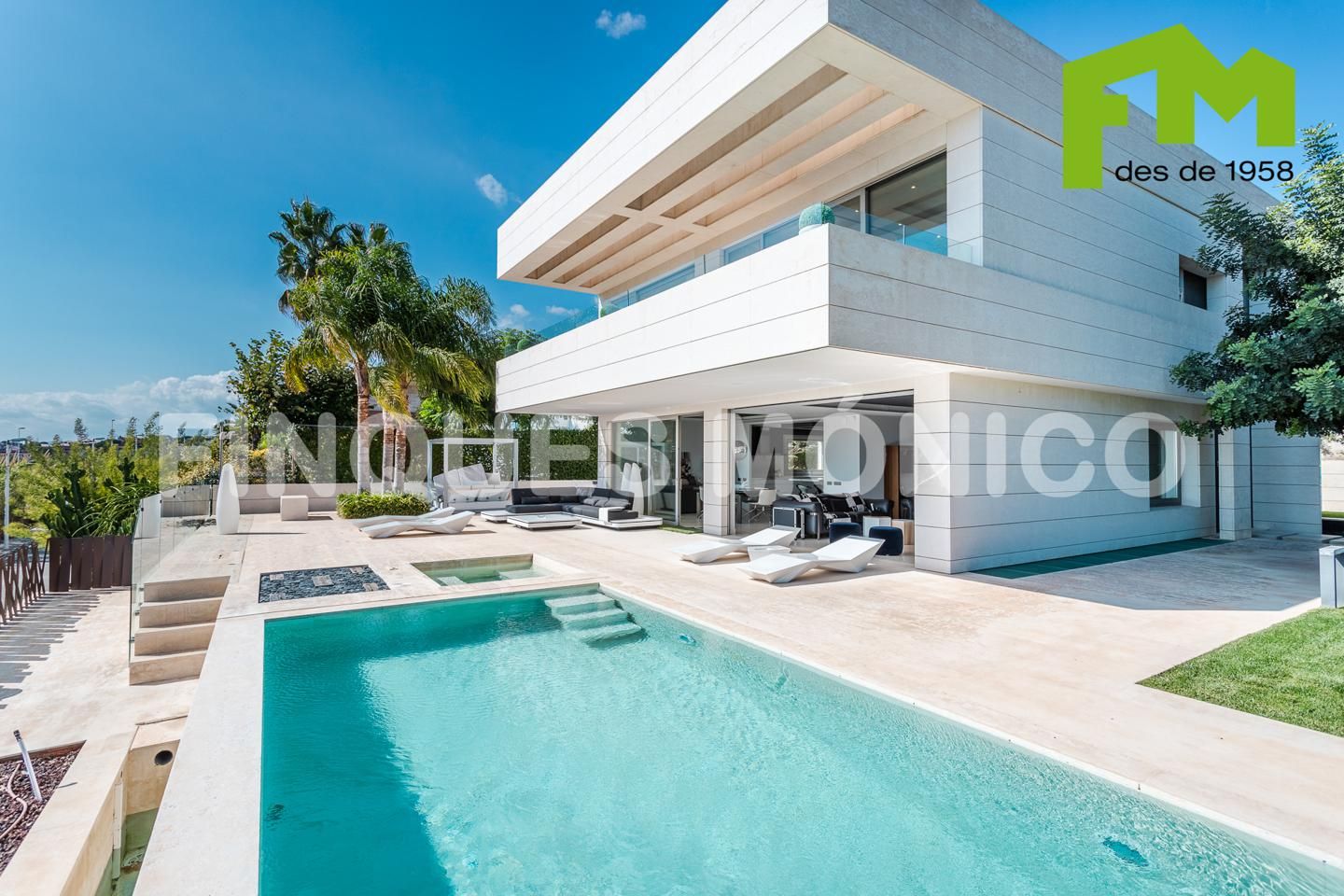 Vista exterior de Casa o chalet en venta en Teià con Aire acondicionado, Jardín privado y Terraza