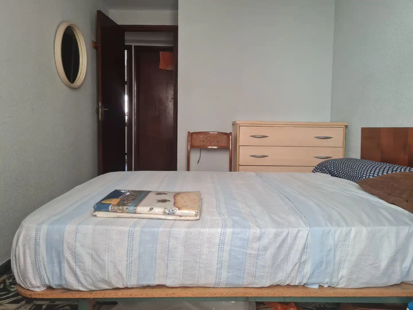Schlafzimmer von Wohnung zur Miete in Castellón de la Plana / Castelló de la Plana mit Terrasse, Abstellraum und Möbliert