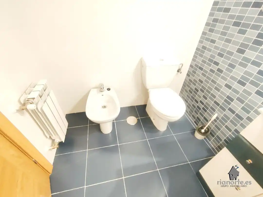 Bathroom of Flat for sale in Langreo  with Heating, Storage room and Furnished