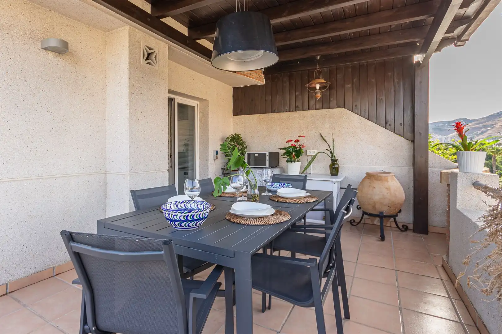 Terraza de Ático de alquiler en Almuñécar con Aire acondicionado, Terraza y Amueblado