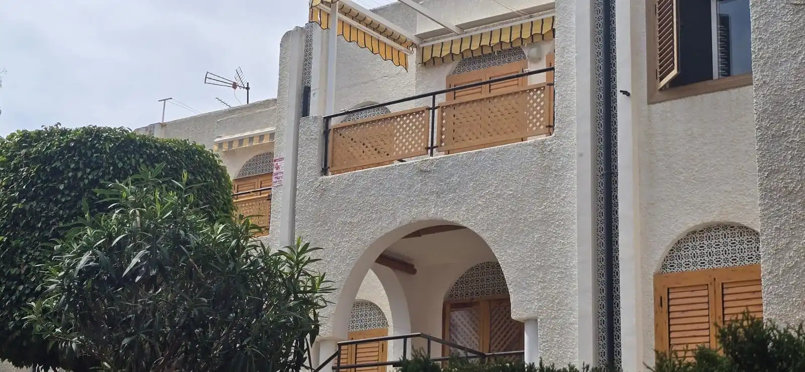 Vista exterior de Apartament en venda en Mazarrón amb Aire condicionat, Terrassa i Moblat