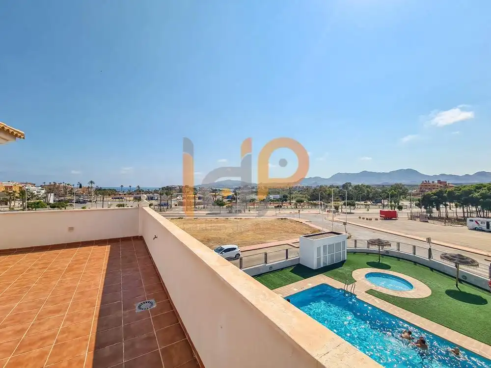 Terrassa de Dúplex en venda en Pulpí amb Aire condicionat, Terrassa i Moblat