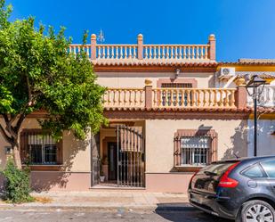 Exterior view of Single-family semi-detached for sale in San José del Valle  with Air Conditioner, Terrace and Balcony