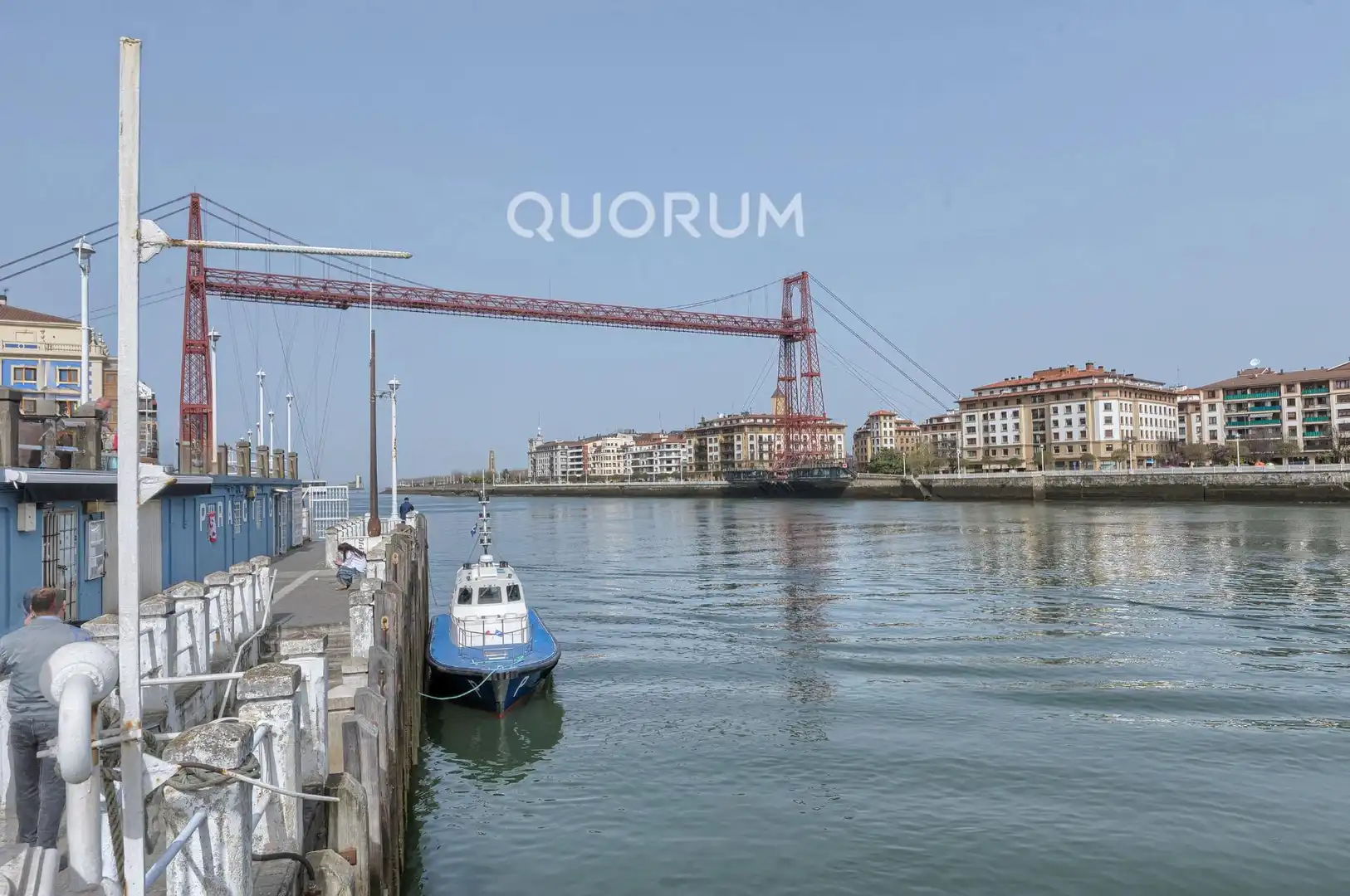 Vista exterior de Pis en venda en Portugalete amb Calefacció