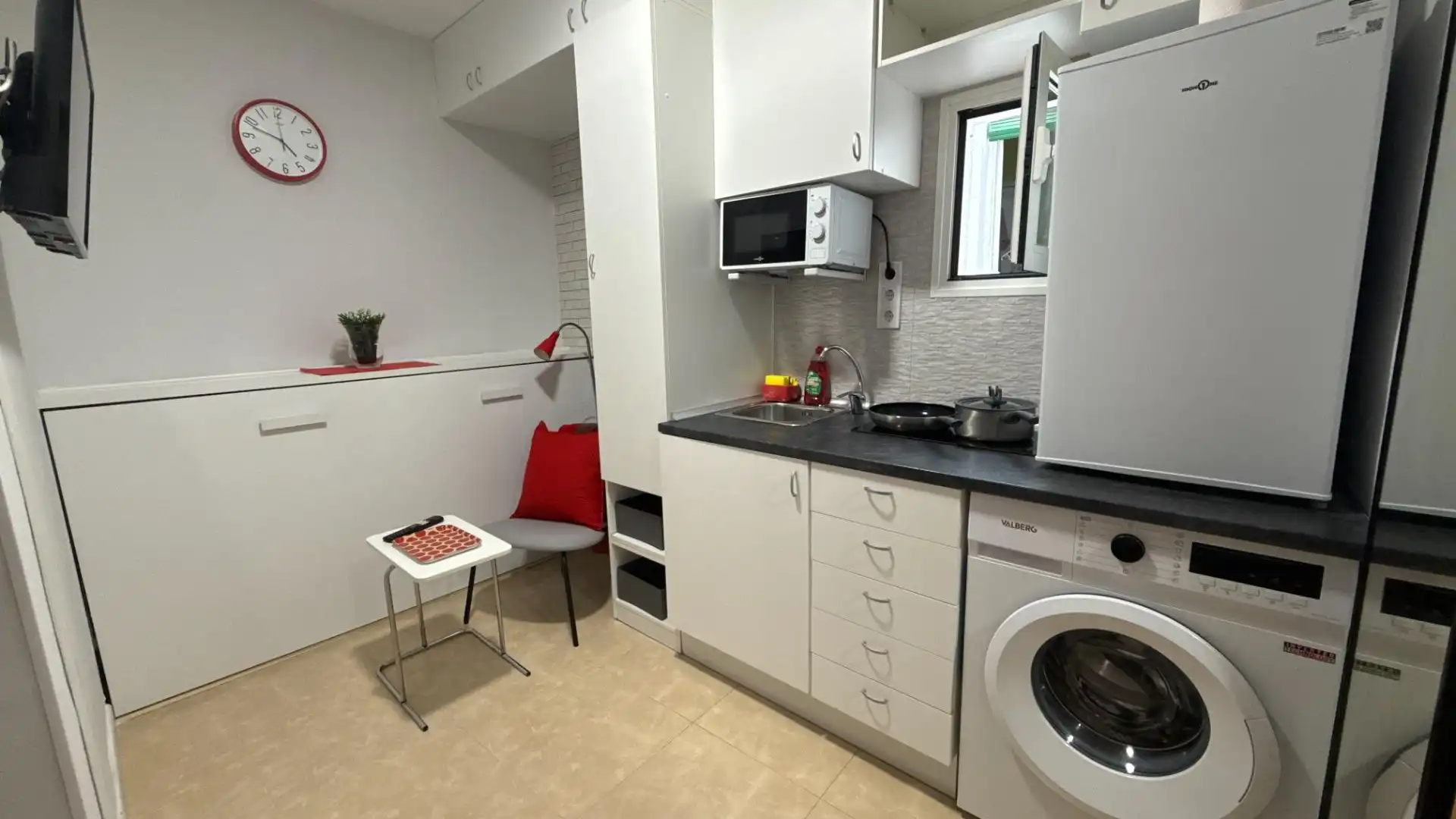 Kitchen of Study for rent in  Madrid Capital  with Furnished