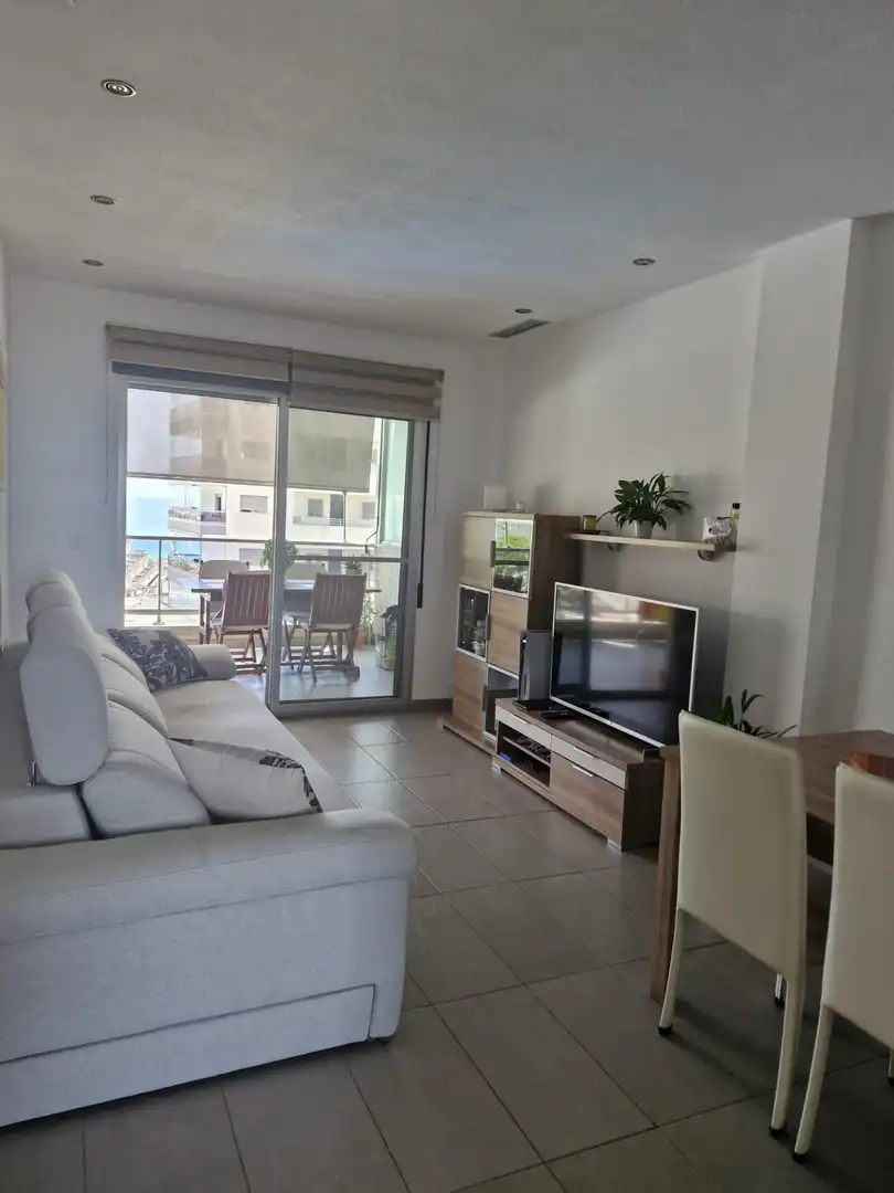 Living room of Flat for rent in Elche / Elx  with Air Conditioner, Balcony and Community pool