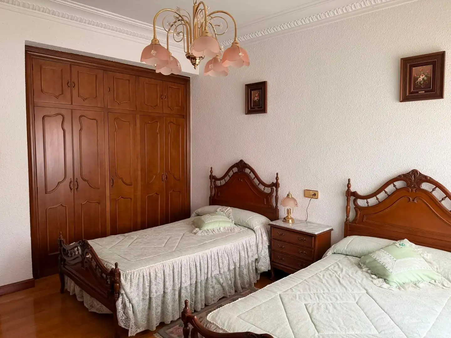 Bedroom of Flat for sale in Arnedo  with Heating, Parquet flooring and Terrace