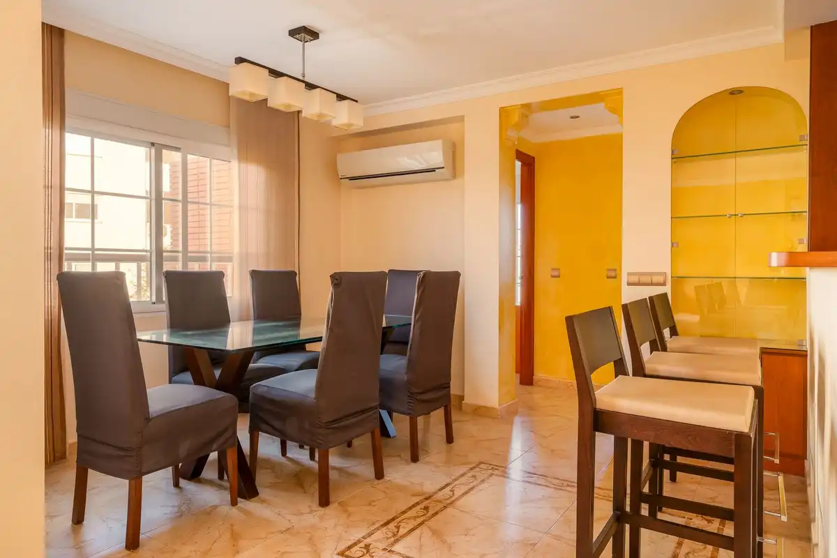 Comedor de Apartamento en venta en Fuengirola con Aire acondicionado, Calefacción y Terraza