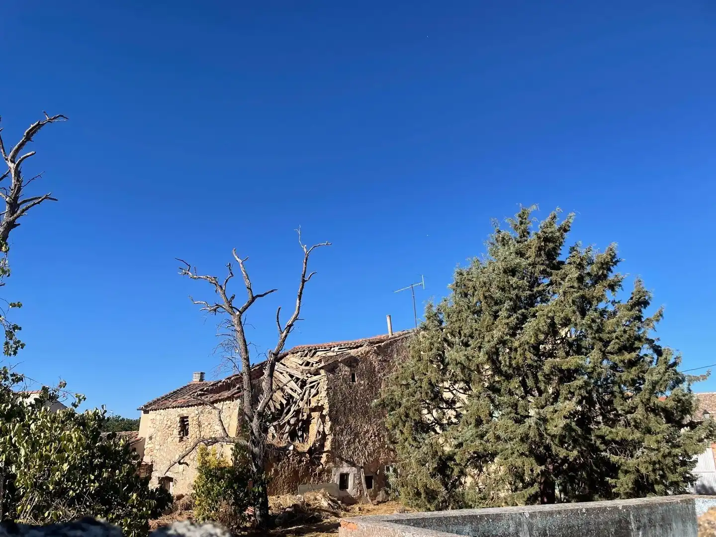 Vista exterior de Casa o xalet en venda en Caballar amb Jardí privat