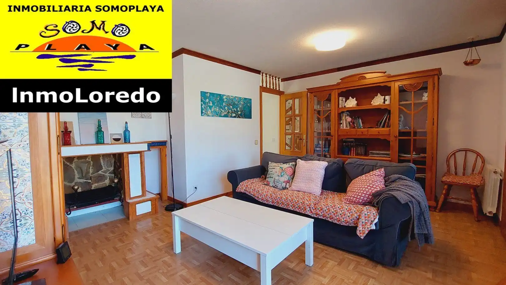 Sala d'estar de Casa o xalet en venda en Ribamontán al Mar amb Calefacció i Jardí privat