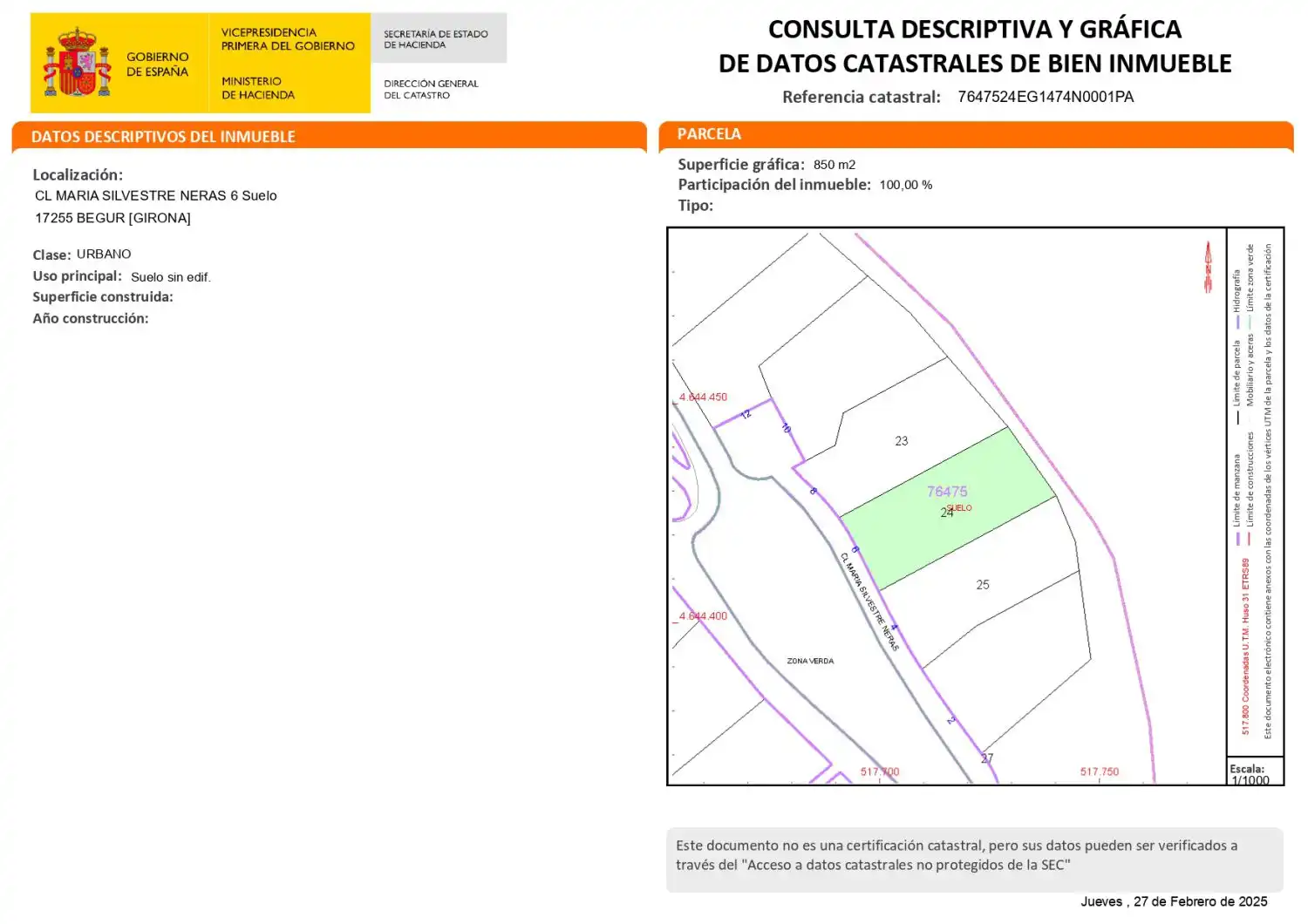 Terrenys i solars en venda a Begur pueblo, imagen 4