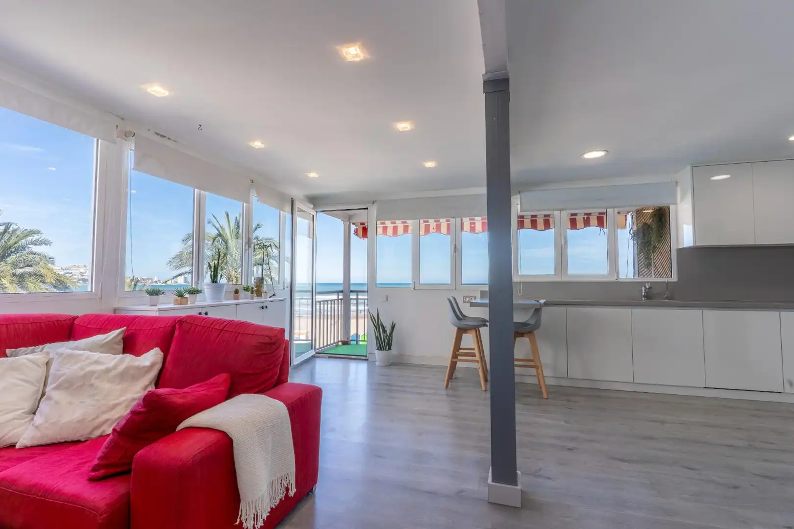 Living room of Flat for sale in Cullera  with Balcony