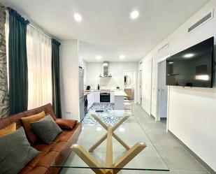 Living room of Flat for sale in Málaga Capital  with Air Conditioner, Heating and Furnished