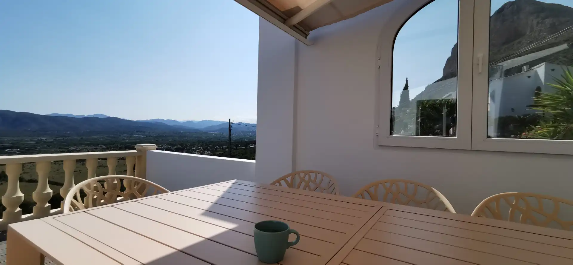 Terraza de Casa o chalet en venta en Jávea / Xàbia con Aire acondicionado, Calefacción y Jardín privado