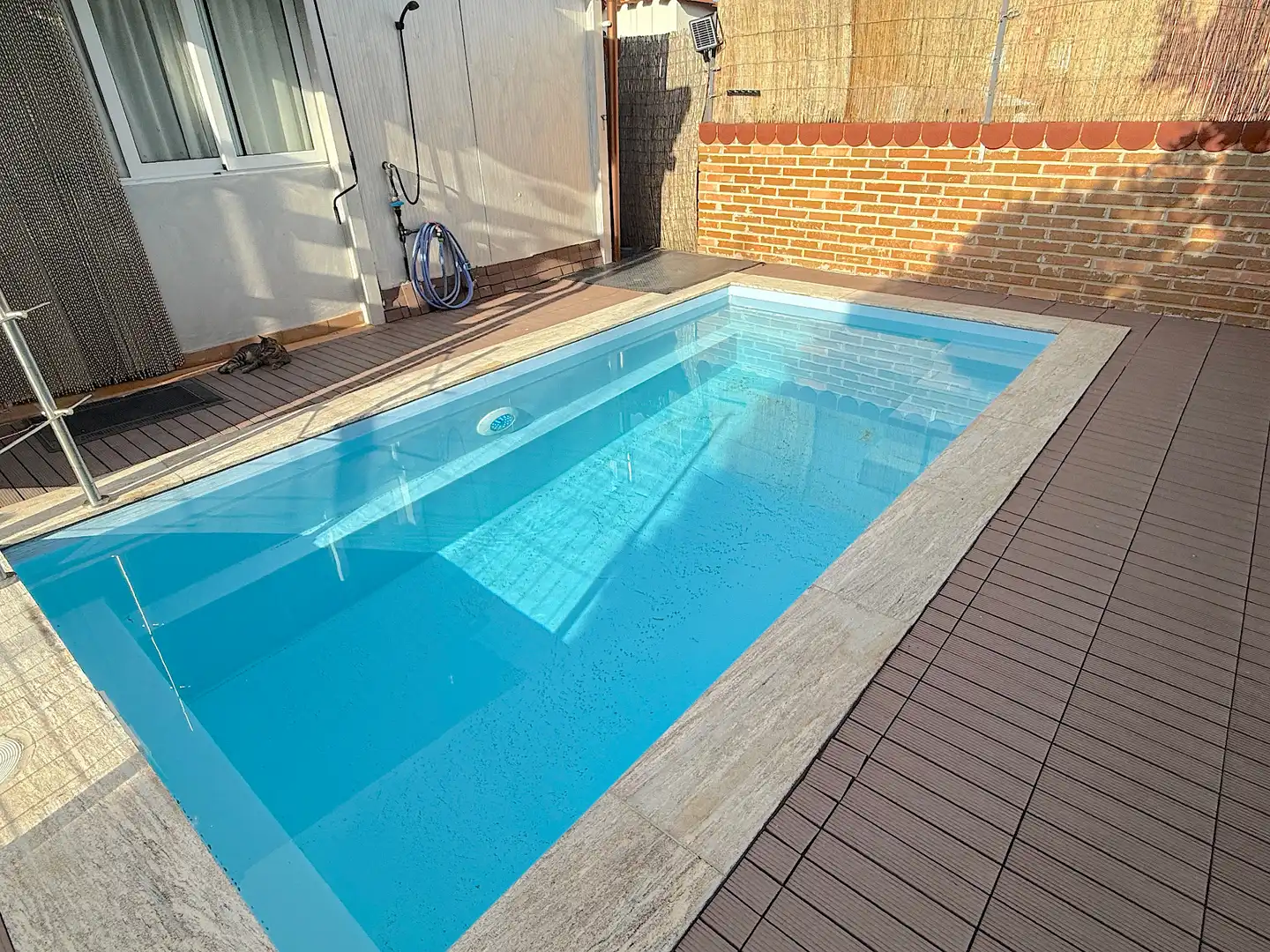 Piscina de Casa o xalet en venda en Rubí amb Aire condicionat, Calefacció i Jardí privat