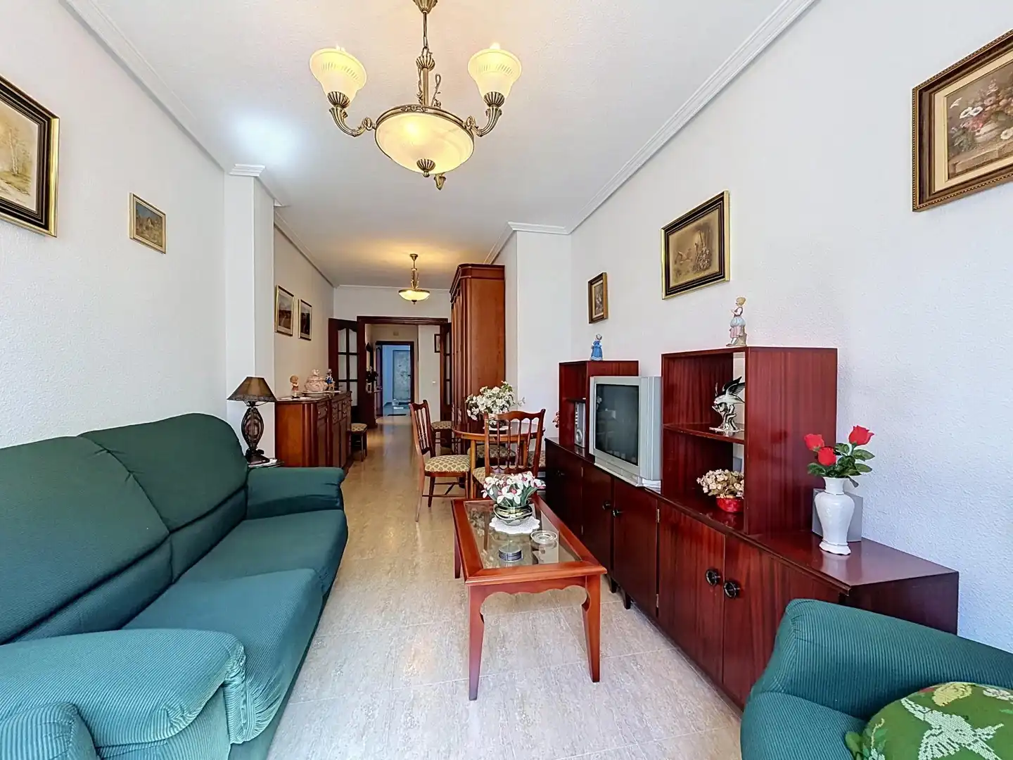 Sala d'estar de Pis en venda en Ciudad Jardín - Tagarete - El Zapillo