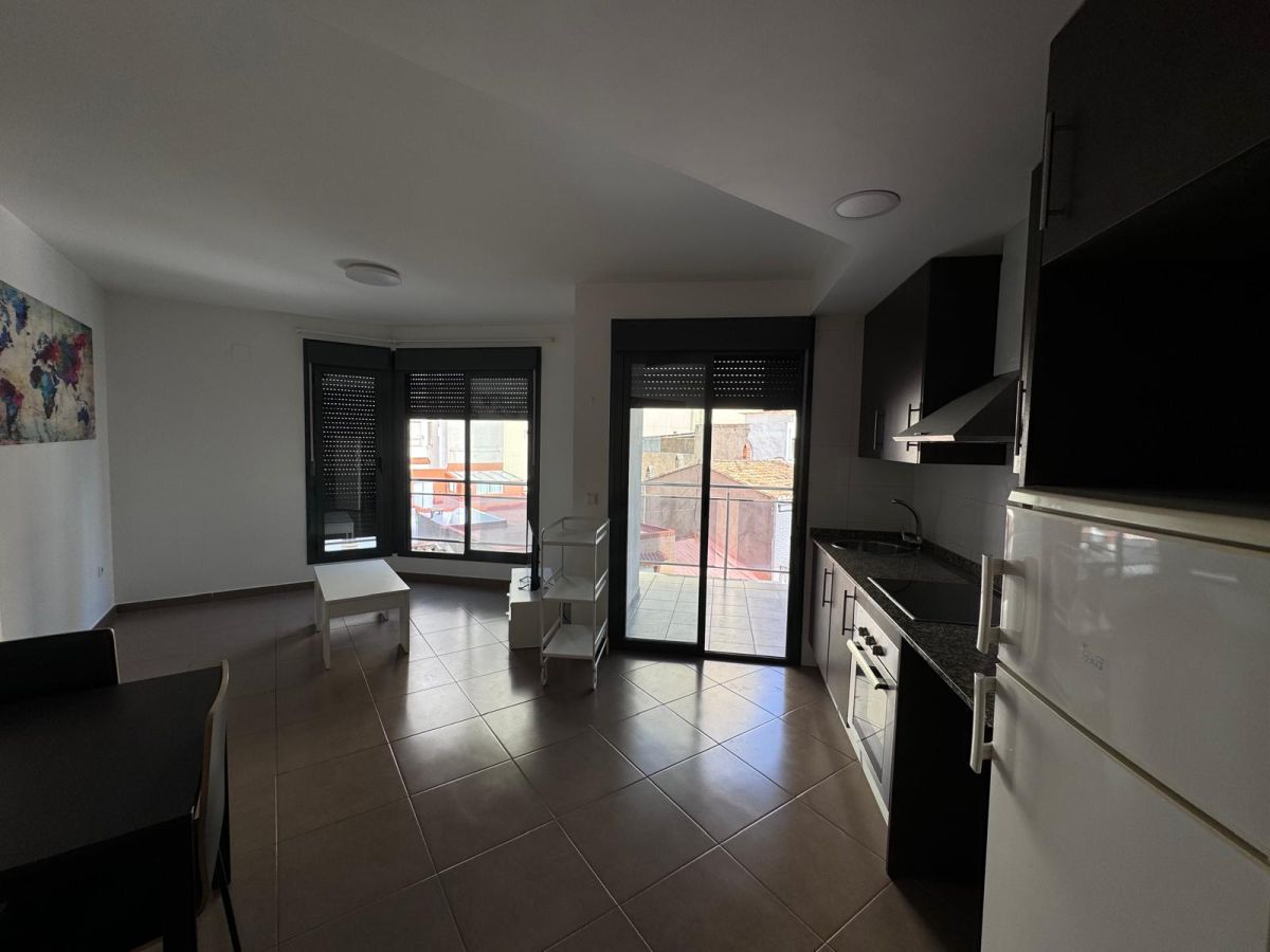 Kitchen of Apartment for sale in Burriana / Borriana  with Air Conditioner, Heating and Terrace