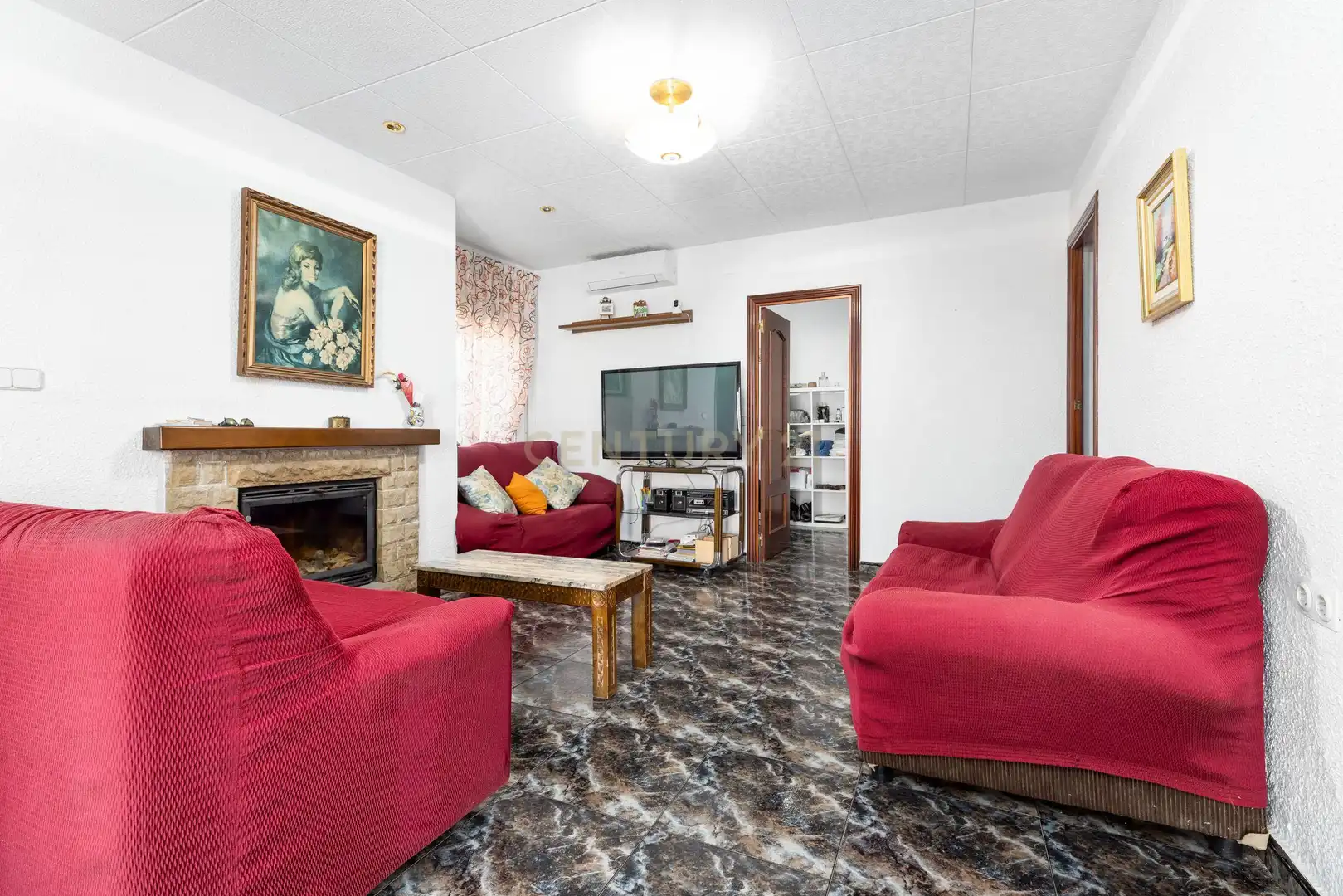 Living room of Houses for sale in Olivella  with Private garden, Storage room and Swimming Pool