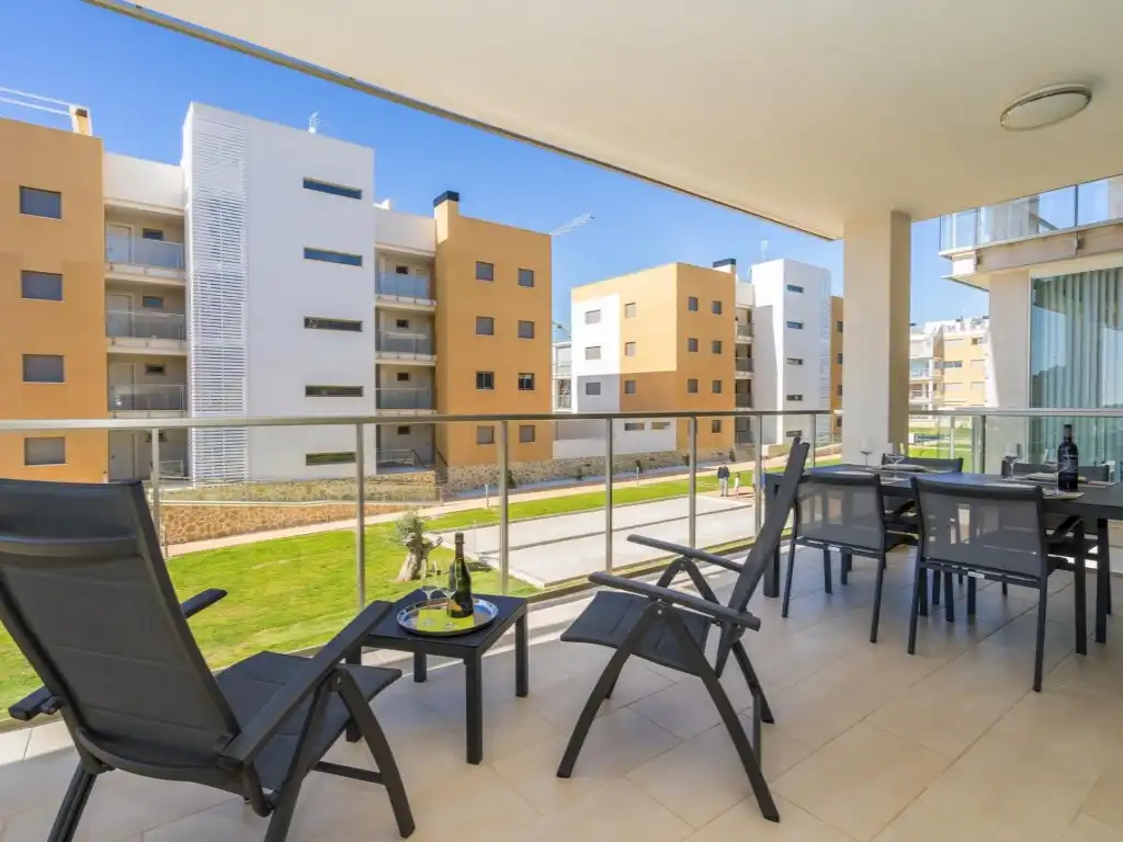 Terrasse von Wohnungen zum Verkauf in Orihuela mit Klimaanlage, Terrasse und Möbliert