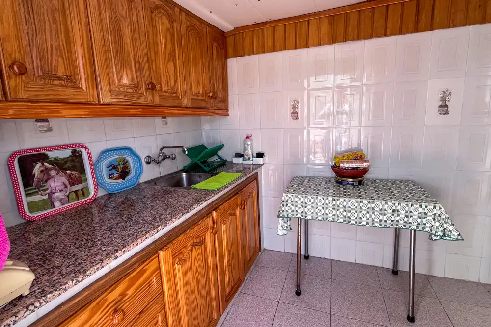 Cocina de Finca rústica en venta en Vallehermoso con Terraza