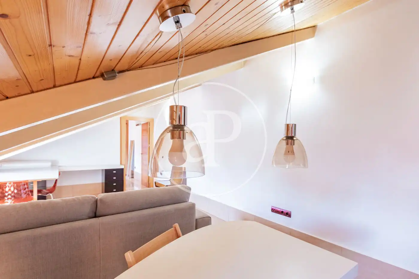 Wohnzimmer von Wohnung zum Verkauf in Madrid mit Klimaanlage, Heizung und Möbliert