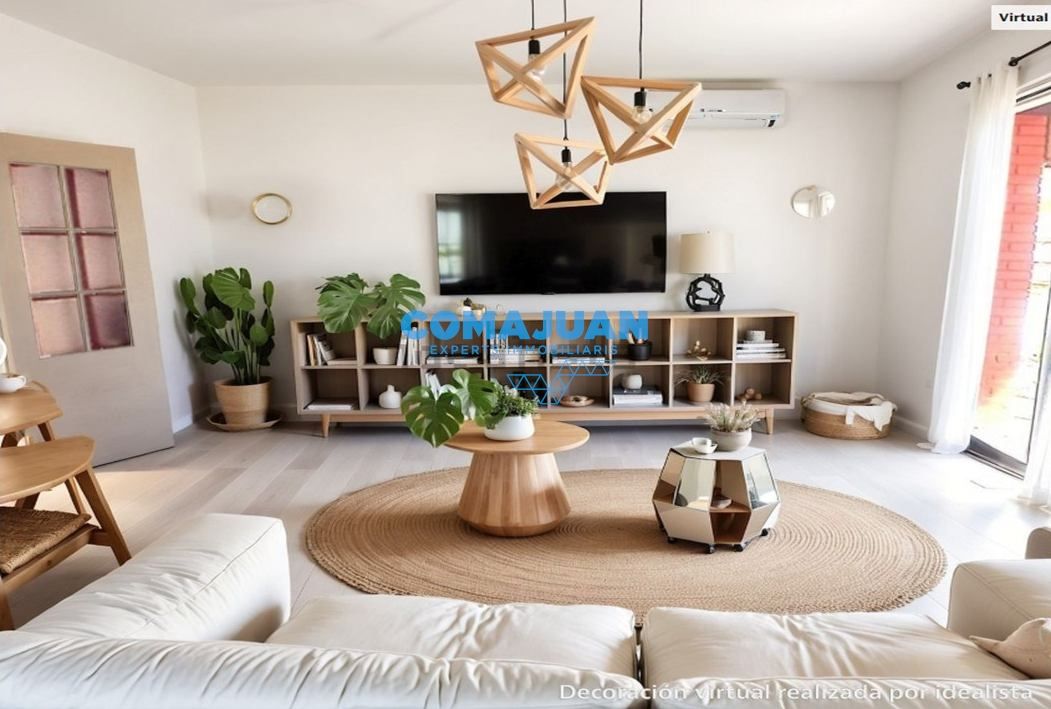 Living room of Flat for sale in Mataró  with Air Conditioner, Heating and Balcony