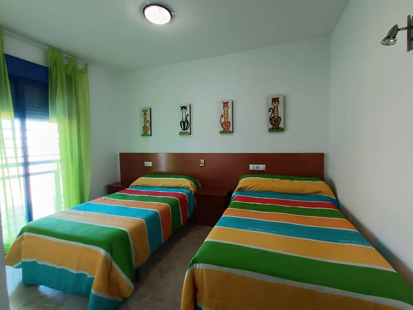 Bedroom of Flat for rent in Balanegra  with Air Conditioner, Heating and Furnished