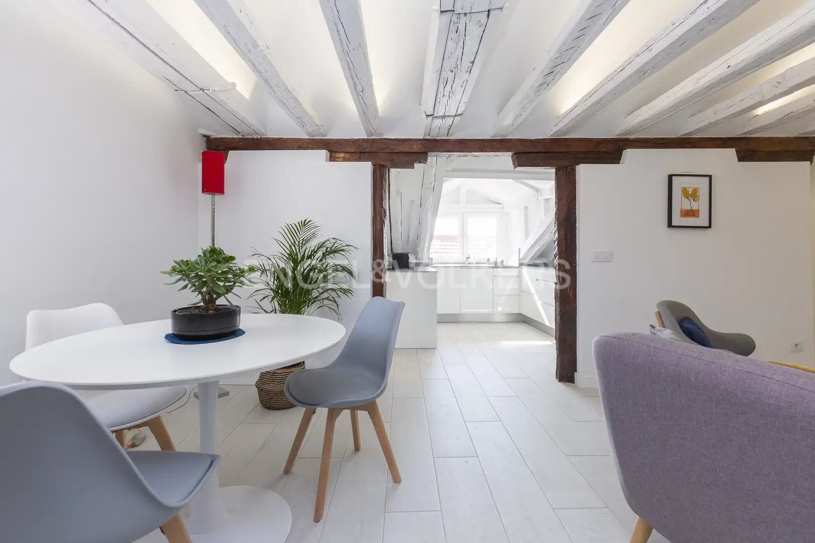 Sala de estar de Piso de alquiler en Madrid con Aire acondicionado, Calefacción y Amueblado