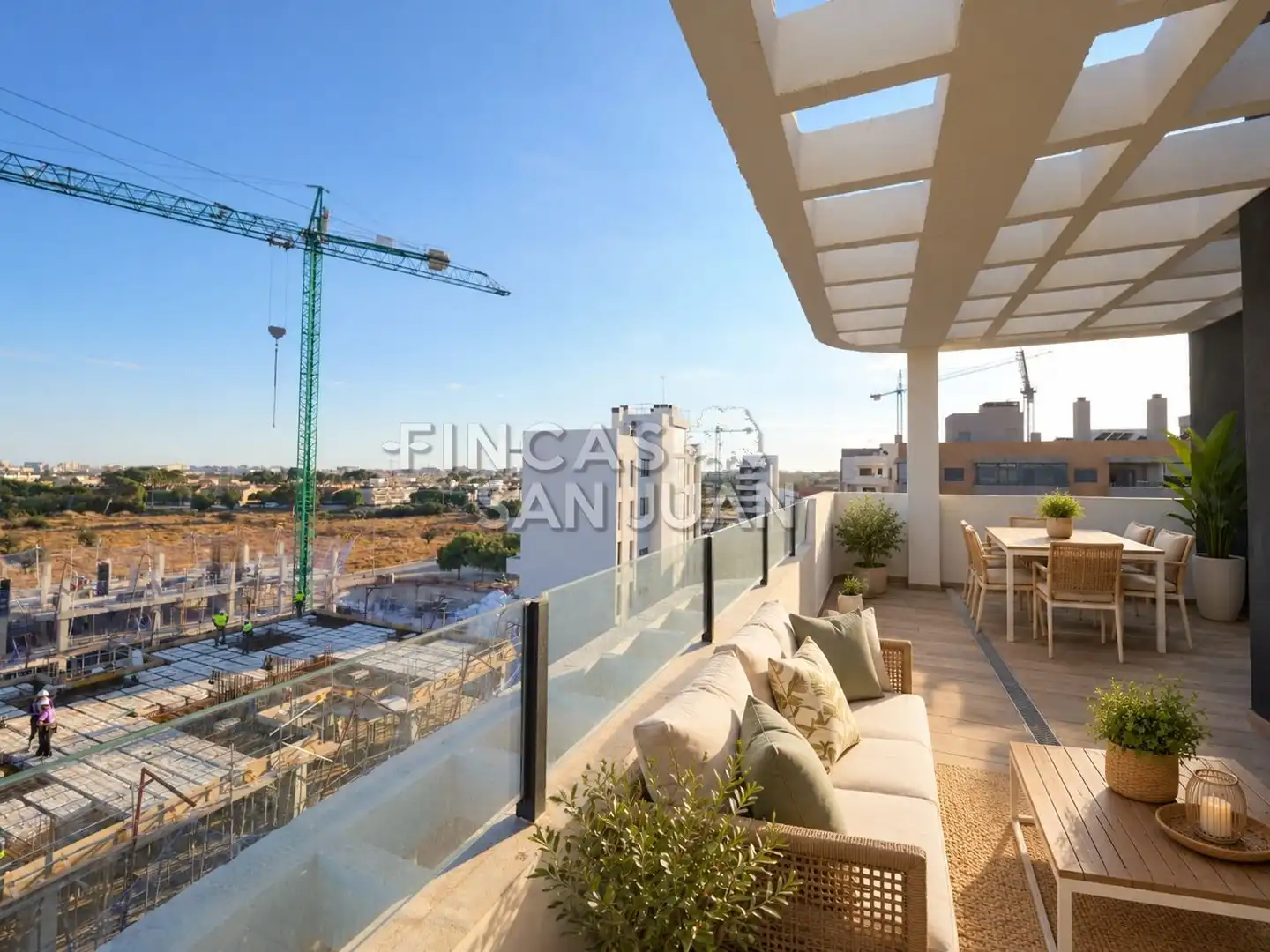 Terraza de Ático en venta en Centro  