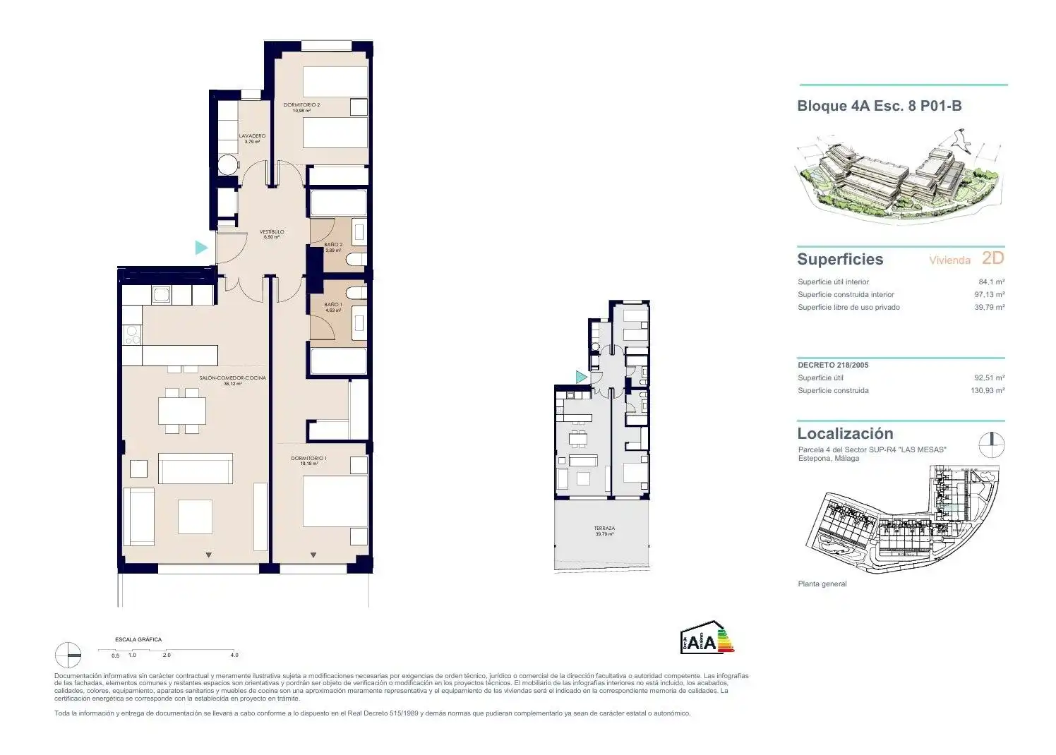 Appartement compact avec terrasse à vendre à Calle Calle República Checa, imagen 17