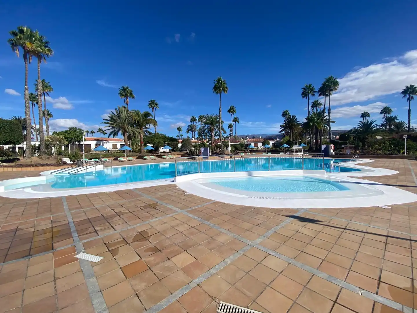 Piscina de Casa o xalet en venda en San Bartolomé de Tirajana amb Aire condicionat, Terrassa i Moblat