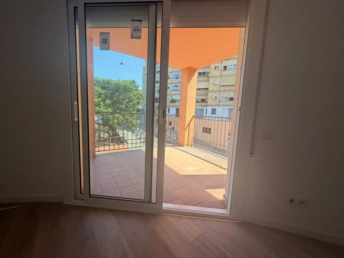 Terrasse von Wohnung zum Verkauf in Mataró mit Parkett, Terrasse und Balkon
