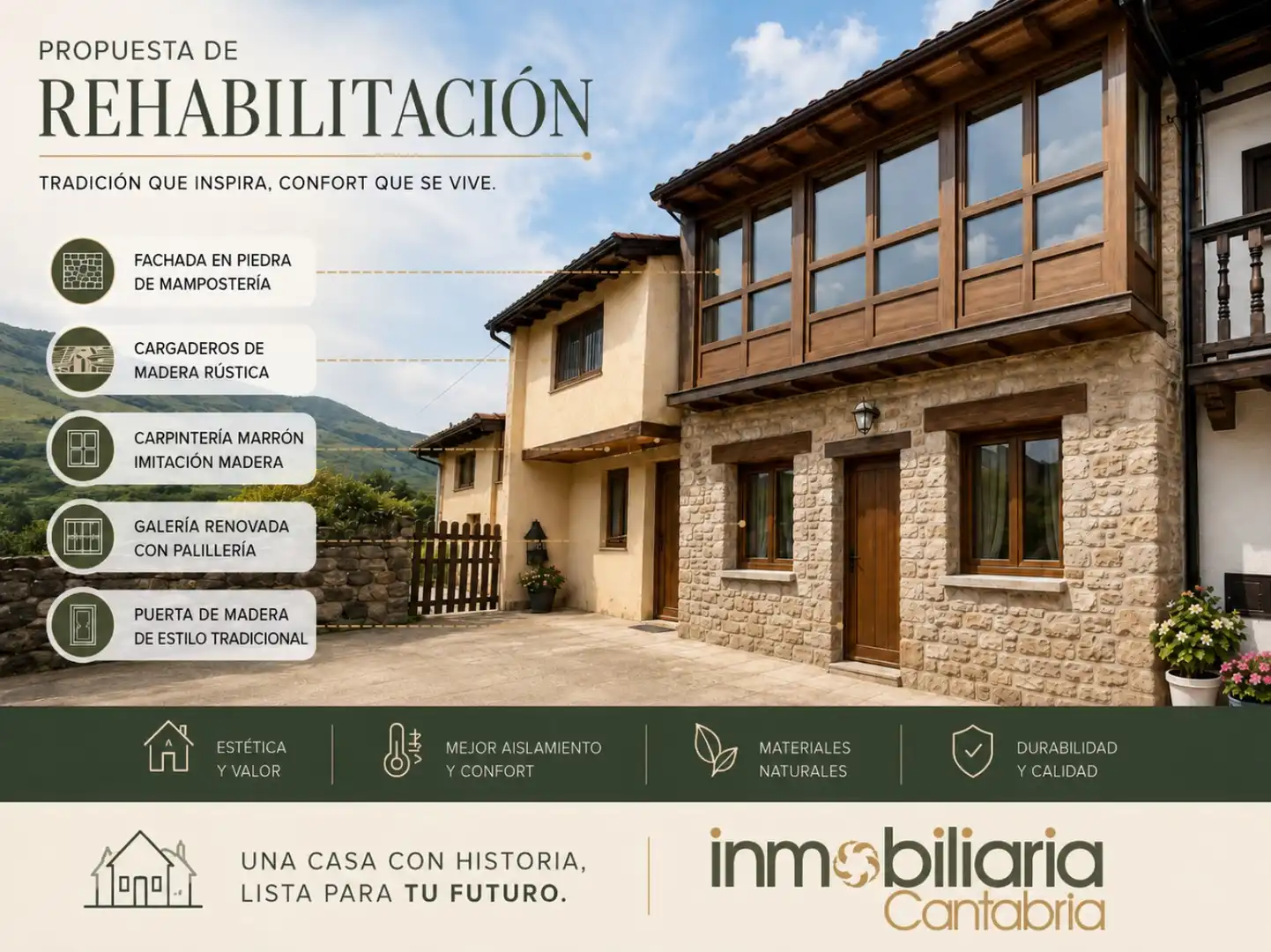 Exterior view of Detached homes for sale in Molledo  with Storage room