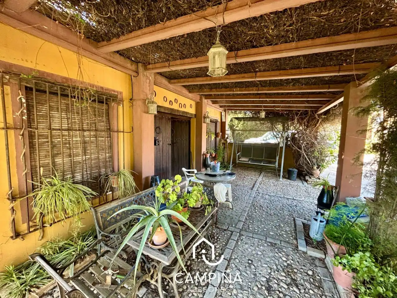 Außenansicht von Country house zum Verkauf in Trigueros mit Privatgarten und Terrasse