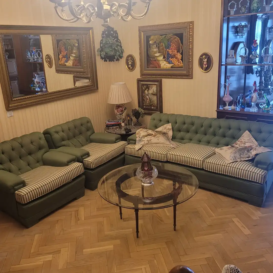 Living room of Duplexes for sale in Madrid  with Heating, Parquet flooring and Terrace