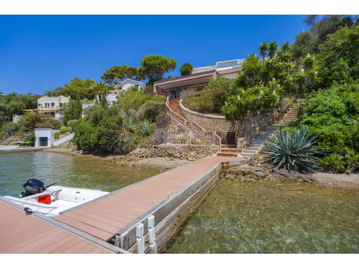 Vista exterior de Casa o chalet en venta en Maó - Mahón con Calefacción, Terraza y Piscina
