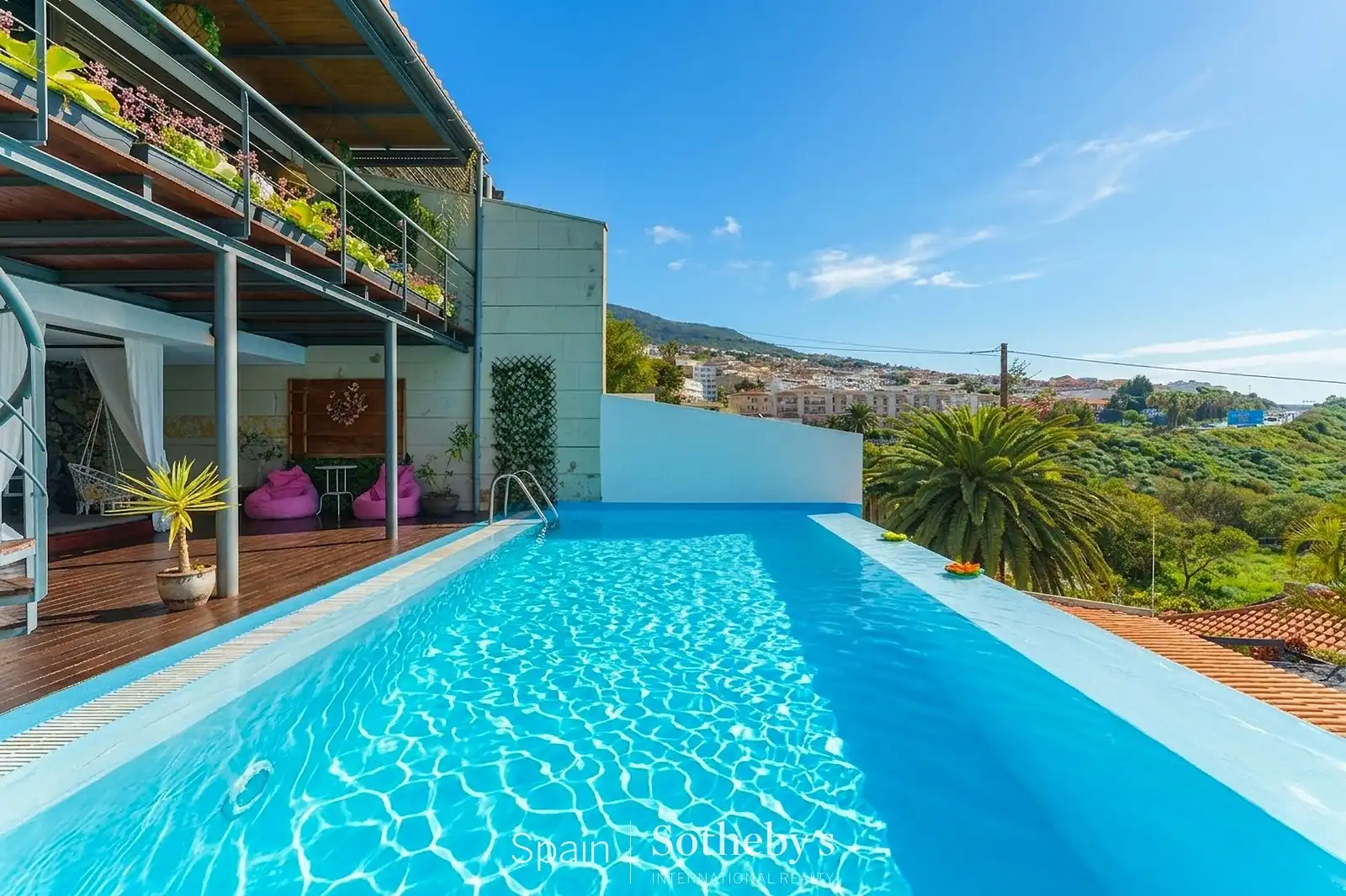 Piscina de Casa o xalet en venda en Santa Úrsula amb Aire condicionat, Calefacció i Jardí privat