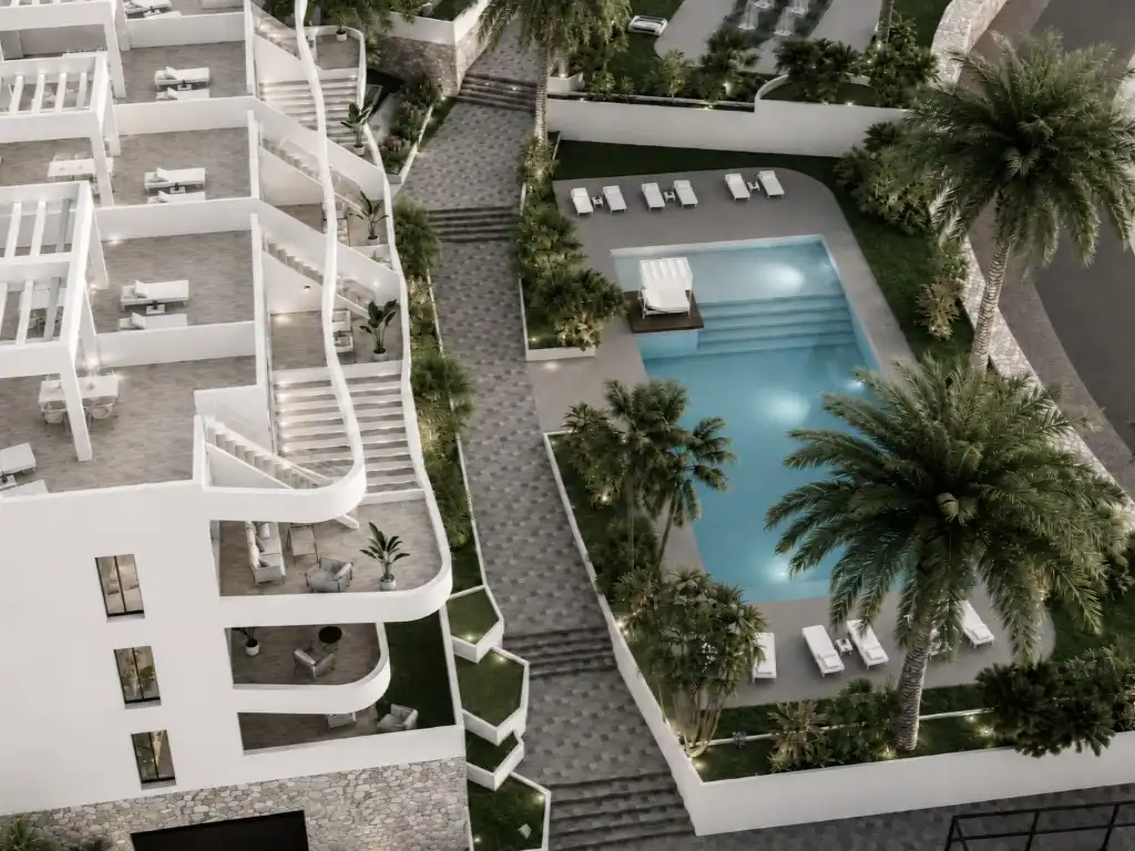 Piscina de Apartament en venda en Finestrat amb Piscina