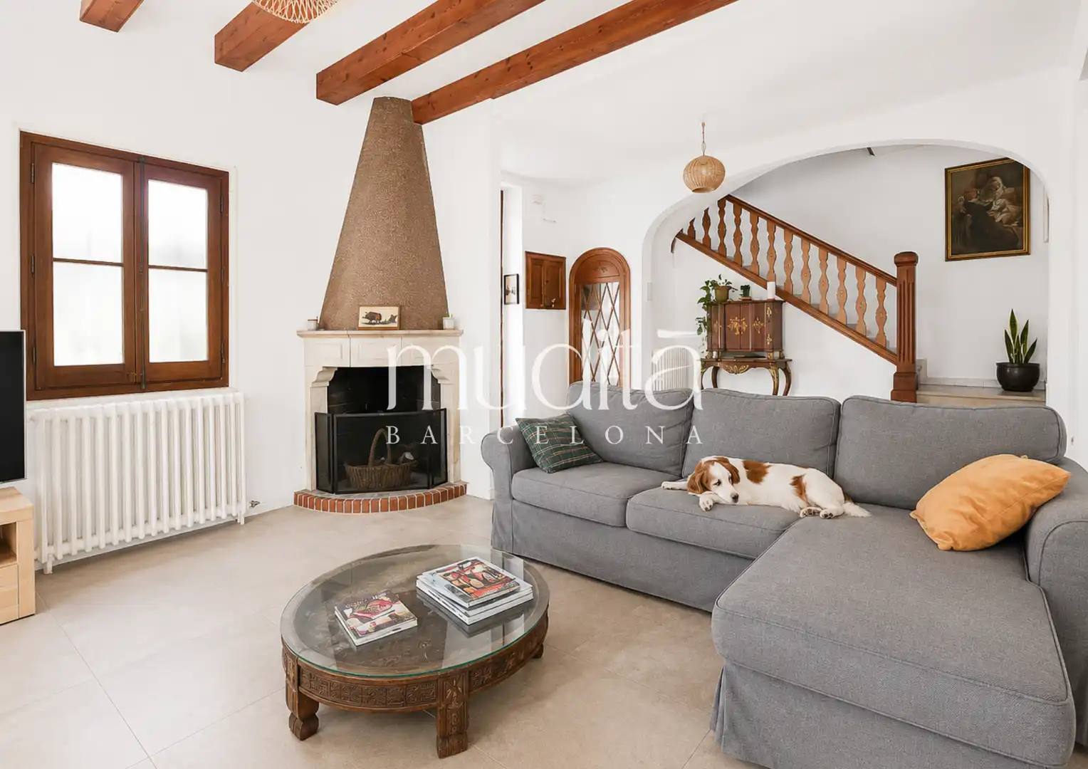 Living room of Detached homes for sale in Gualba  with Heating, Private garden and Terrace