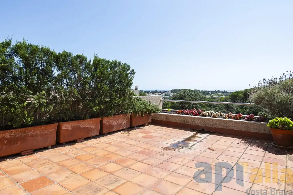 Terraza de Casa adosada en venta en Sant Feliu de Guíxols con Calefacción, Jardín privado y Terraza