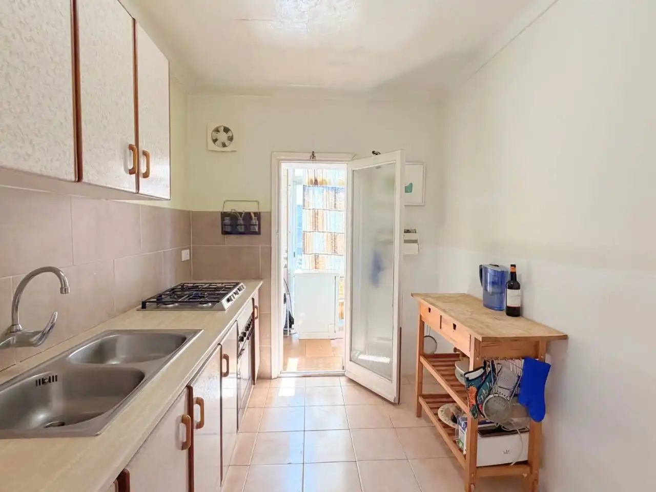 Kitchen of Flat for sale in Calonge i Sant Antoni  with Air Conditioner, Heating and Terrace