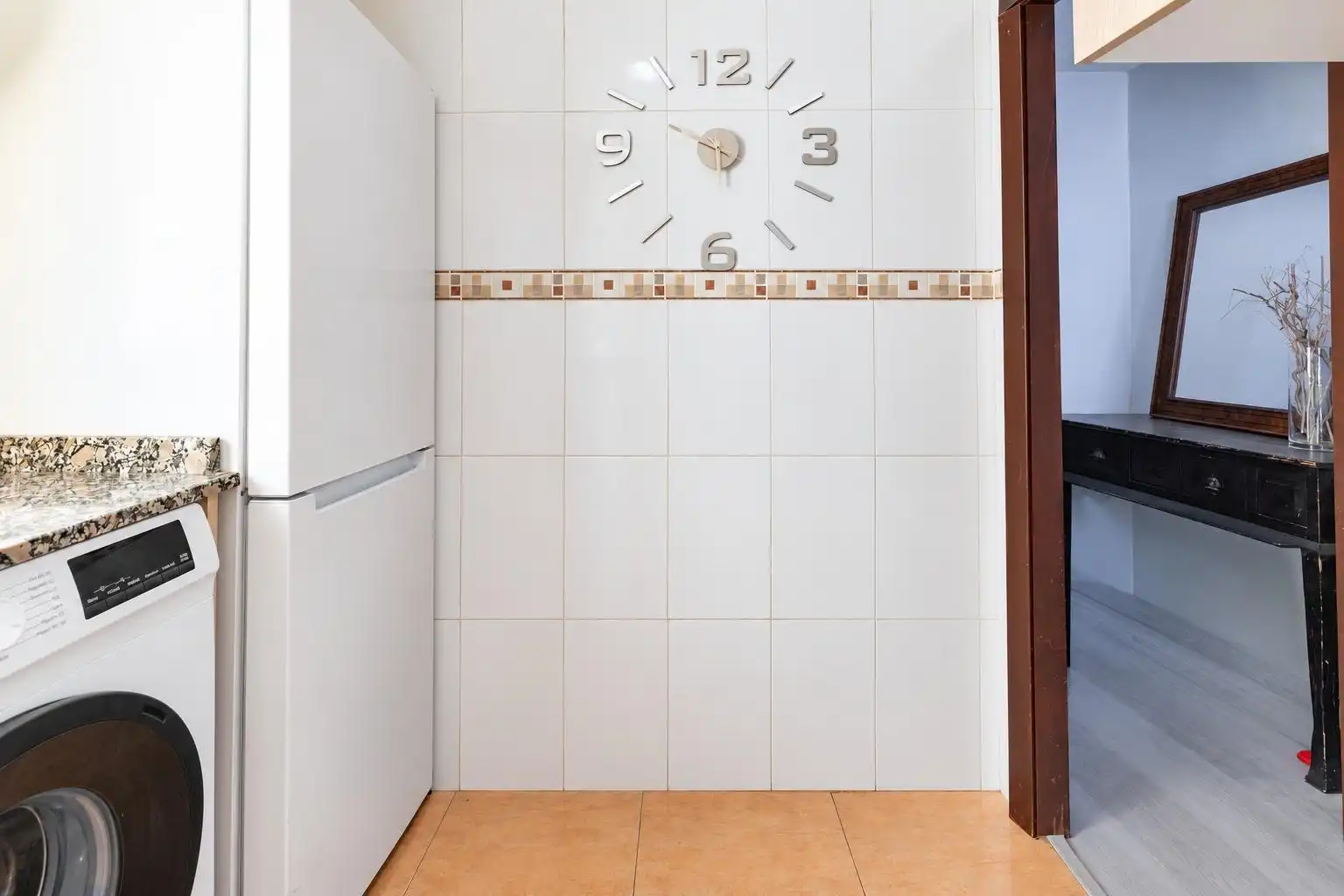Kitchen of Flat for sale in Valencia  with Air Conditioner