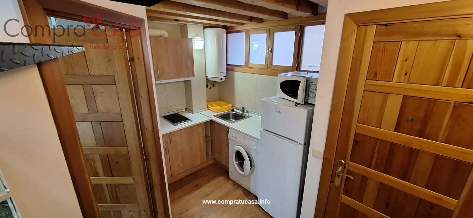 Cocina de Apartamento de alquiler en Segovia con Calefacción y Amueblado