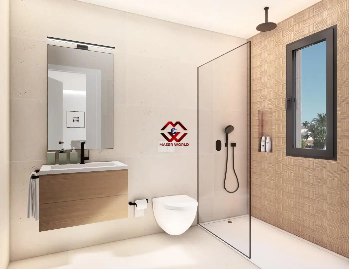 Baño de Casa o chalet en venta en San Pedro del Pinatar con Jardín privado, Terraza y Piscina
