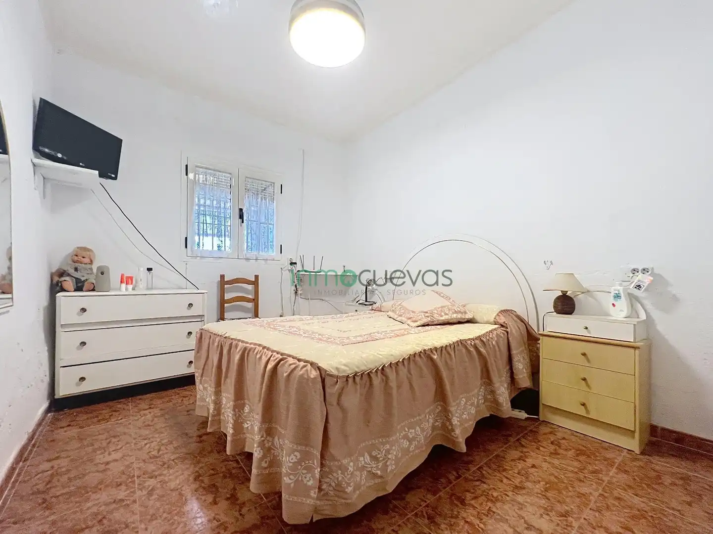 Dormitori de Finca rústica en venda en Pulpí amb Aire condicionat, Jardí privat i Terrassa